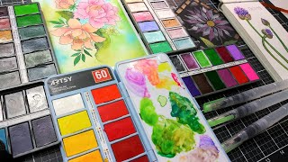 Artsy "Cell Phone" Watercolor Palette Review