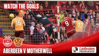 Goals! McDonald secures point for Steelmen at Pittodrie