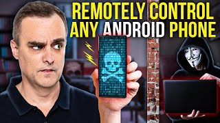 Warning! Android phone remote control // Hackers can hack your phone