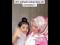 Comel Aafiyah panggil Ibu nya panggilan Dato Sri Siti Nurhaliza😂