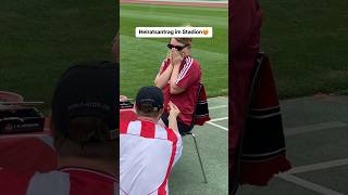 Heiratsantrag im Fußballstadion😍💍 | 1. FC Nürnberg