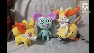 just my pibby plush with my braixen and Fennekin plush😁