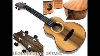 Akira Niihori Ukulele [Lizard] グランドコンサート サイド・サウンドホール ウェスタン・レッドシダー／アフリカン・マホガニー(裏1P) #05007