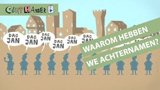 Waar komen achternamen vandaan?