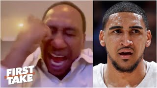 ‘Damn, damn, damn!!’ - Stephen A. reacts to the Knicks drafting Obi Toppin | First Take