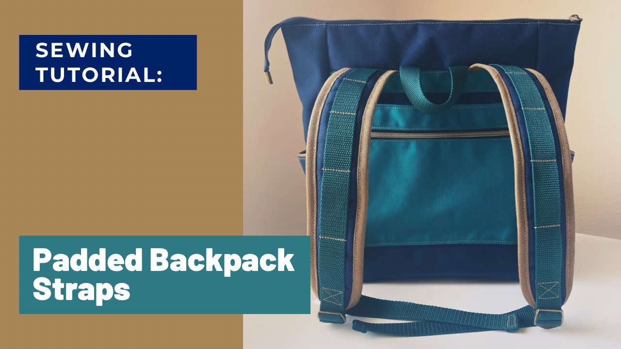 Making Padded Backpack Straps With Binding For The Trailblazer Backpack