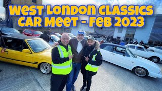 Car Meet - West London Classics [Feb 2023 Feltham]