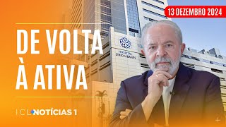 ICL NOTÍCIAS - 13/12/24 - LULA FALA COM MINISTROS E DESPACHA DE HOSPITAL EM SÃO PAULO