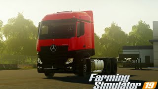 Apresentando Mods  MERCEDES BENZ ACTROS (PC,MAC MOD HUB FS 19)