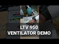 LTV 950 Demonstation #ltv1000 #ventilaor #icuventilator #transportventilator #draeger #ge #ot #aiims