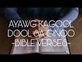 BIBLE VERSES|BISAYA VERSION