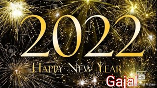 Happy New Year Gazal 2022#whatsapp #beautiful