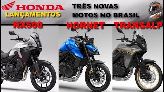 Três NOVAS motos da Honda para o mercado brasileiro - Lançamento 2025