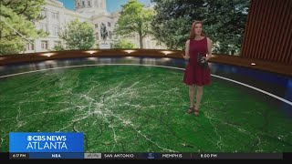 Atlanta's weather update: Pollen count and rain outlook
