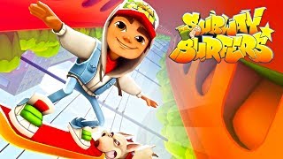 手游：地铁跑酷苏黎世 第三天 超经典游戏，冲向地铁终点站吧！（Subway Surfers）