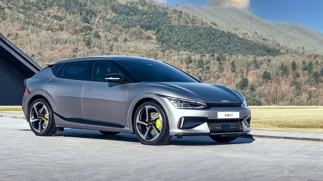 Kia EV6 GT (2022) High-Performance Electric Car | Full Details | Drag ...