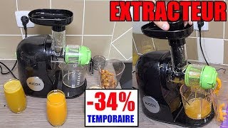 Extracteur de jus AICOK (vente flash et réduction) (pas centrifugeuse) Slow Juicer