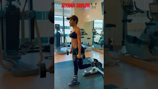 Teyana Taylor 💪🏽 #teyanataylor #gym #workout #fitness #motivation