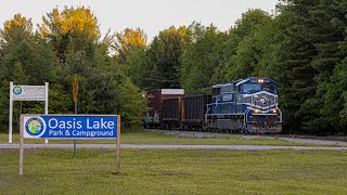 An Evening on the Lake State Railway's Huron and Mackinac Subdivisions, May 30th, 2024