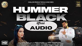 Hummer Black (AUDIO) | Latest Punjabi Songs 2021 | Dhillon Production | New Punjabi Song