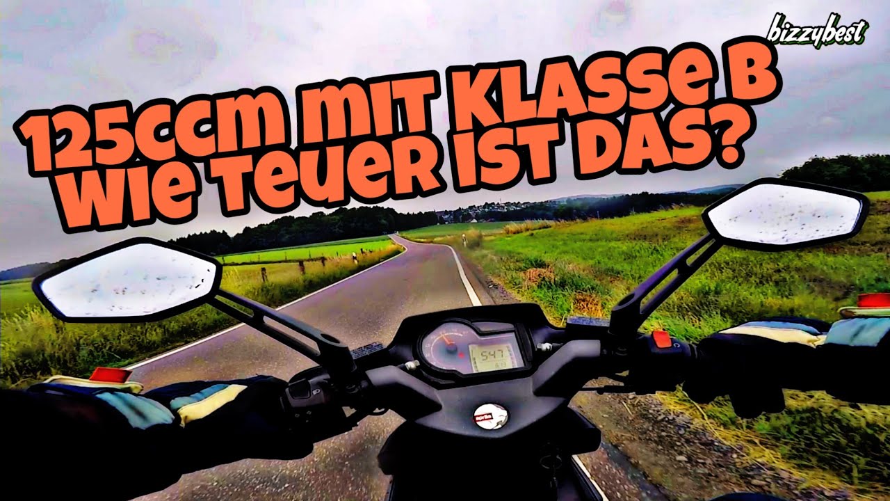 🔴 125ccm (B196) Führerschein-Erweiterung Für 300€? - YouTube