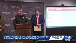 Anderson County sting operation targets online child predators