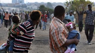 Watch: Foreigners Rush Away for Help Amid Xenophobic Violence #GaytonMckenzie