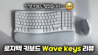 인생 키보드 찾았습니다... 사무용 키보드 강추! | Wave keys 리뷰