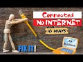 How to Fix LAN Cable Connected but No Internet Access in Windows 11/10/8/7 - Tips & Tricks 2023 💥