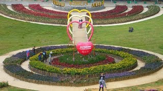 Keren ... Wisata Kebun Bunga Kutabawa Flower Garden Purbalingga