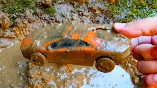 Oyuncak Arabaları Çamurdan Çıkardık Oynadık Çocuk Videosu | Playing Muddy Toy Cars