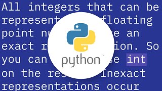 Safest way to convert float to integer in python?