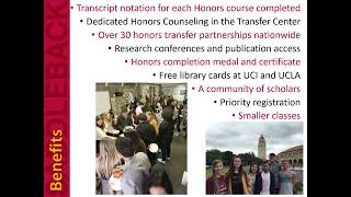 Introduction to the Honors Program at Saddleback College