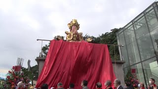 南方澳進安宮 石雕珊瑚媽祖開光點睛