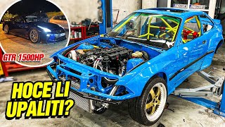 Prvo Paljenje E36 PRO Driftalice od 600HP!!! | + Voznja u GTR-u od 1500HP |