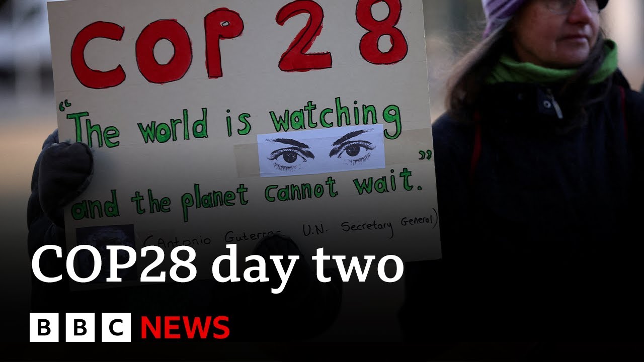 Cop28 Climate Conference Enters Second Day In Dubai Bbc News Youtube