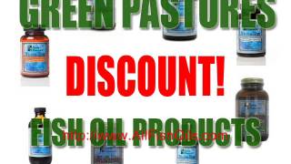 Green Pasture's Blue Ice Fermented COD Liver Oil -- 120 Capsules