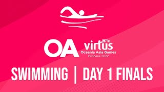 SWIMMING - OA GAMES DAY 1 FINALS - 8/11/22