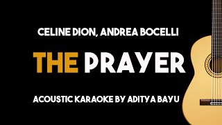 Céline Dion, Andrea Bocelli - The Prayer (Acoustic Guitar Karaoke Instrumental Backing Track Lyrics)