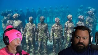 DIVERS REACT TO BODIES FOUND CHAINED TOGETHER UNDERWATER