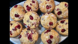 Cranberry Orange Muffins Recipe