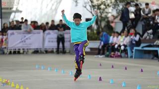 2018 SAG 上海城市业余联赛 花式绕桩 少年男子乙组 1st 胡家逸