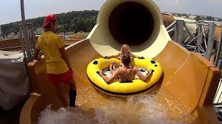 Magic Cone Water Slide at The Land of Legends