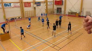 Karlskrona B VS Mönsterås set 1. Match om 5-6 plats