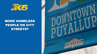 Puyallup residents notice more homeless people on city streets