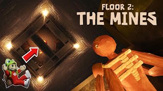 УРА, Я ПОПАЛ В ШАХТЫ ОТЕЛЯ роблокс | The Lost Mines roblox | Затерянные шахты роблокс. 2 этаж?