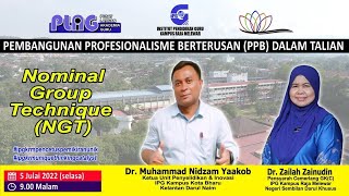 DrZailahLIVE: Nominal Group Technique (NGT) bersama Dr.Muhammad Nizam Yaacob