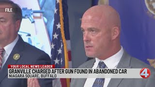 Former Narcotics Chief Granville charged with unsafe storage of a gun