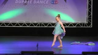 Heart of Gold Winner Dayna Fleming, Dupree Dance Mini-Feb, 2017, St  Louis, MO