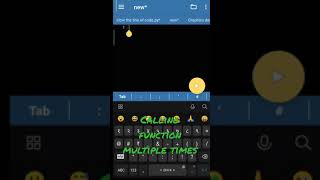 Calling a Function multiple times in python | How to call function multiple time by declaring once